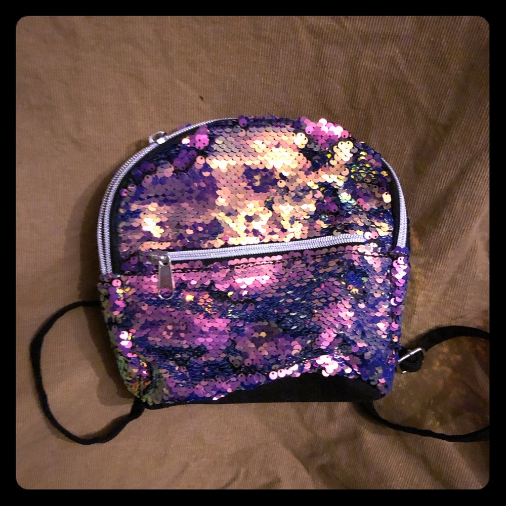NWOT Children’s Place sequined mini backpack